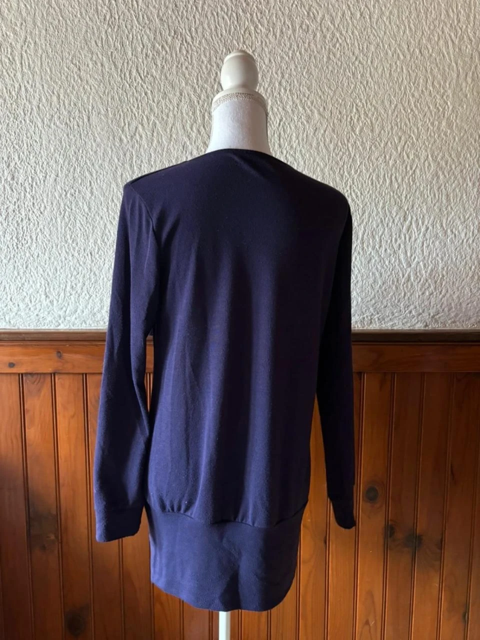 Vestido Túnica Violeta Chic - Agathe Velmont - Talla L / 40 – photo 2